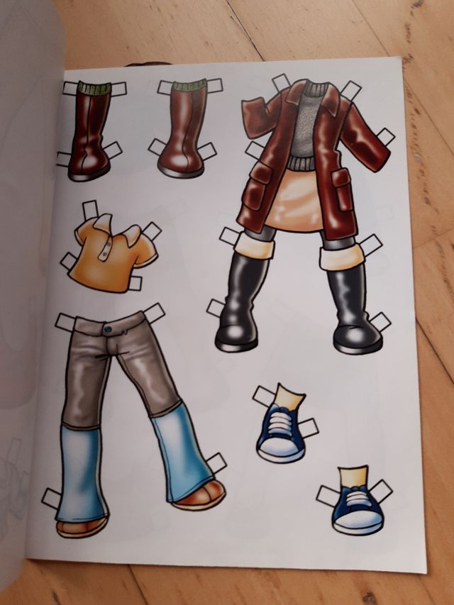 8 láminas recortables niños 28x21cm