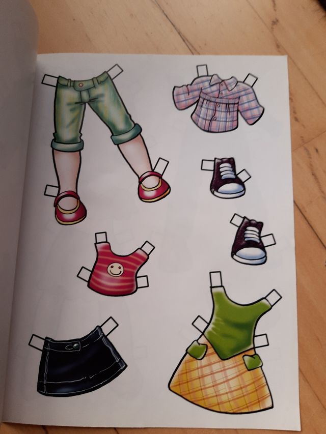 8 láminas recortables niños 28x21cm