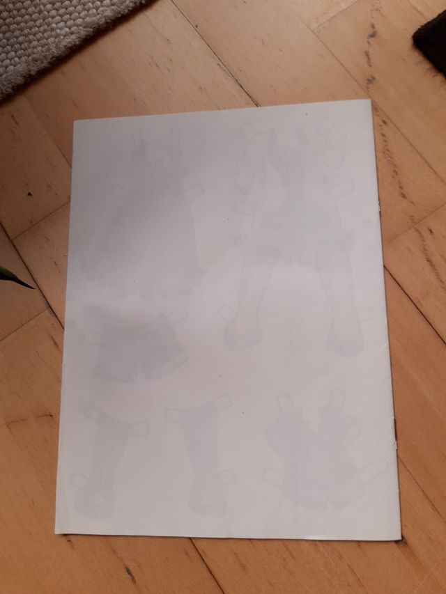 8 láminas recortables niños 28x21cm