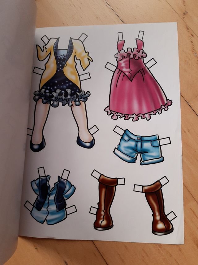 8 láminas recortables niños 28x21cm