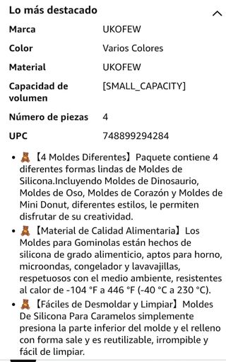 Moldes silicona reposteria