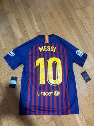 Camiseta FC Barcelona Firmada por Messi