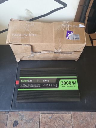 Inversor Coche Green Cell INV15 3000W 6000W