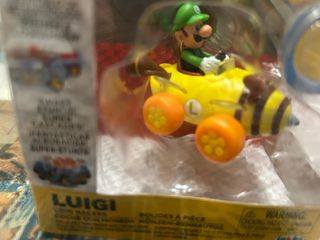 Mario Kart Luigi Coin Racers Figura