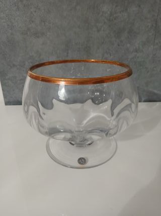 Coppa Cristallo Vintage Oro