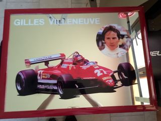 Specchio Gilles Villeneuve - Formula 1