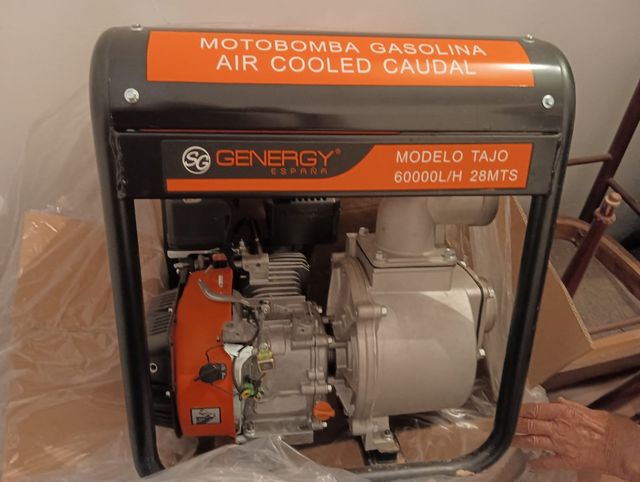 Motobomba Gasolina Genergy Tajo 60000L/H