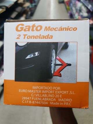 Gato Mecánico de Tijera – 2 Toneladas