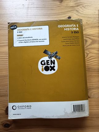 Geografía e Historia 3º ESO. Libro del estudian...