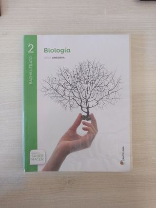 Libro Biología 2° Bachillerato.