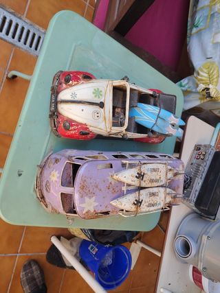 Coches vintage chapa