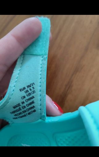Sandali bimbo H&M - Verde acqua - 20/21