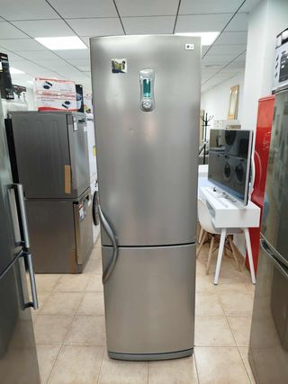 Nevera LG acero inoxidable