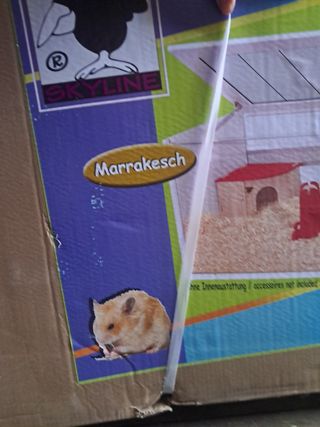 Jaula roedores Marrakesch beige