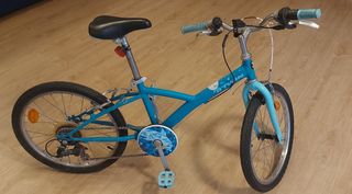 Bicicleta Btwin niño 20" turquesa