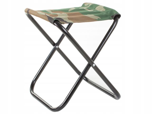 Silla Taburete Playa Pesca Plegable Camuflaje 