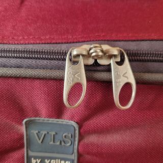 Maleta Valisa 4 ruedas en linia Marrón-Roja
