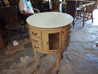 Mesa dentista antigua - metal