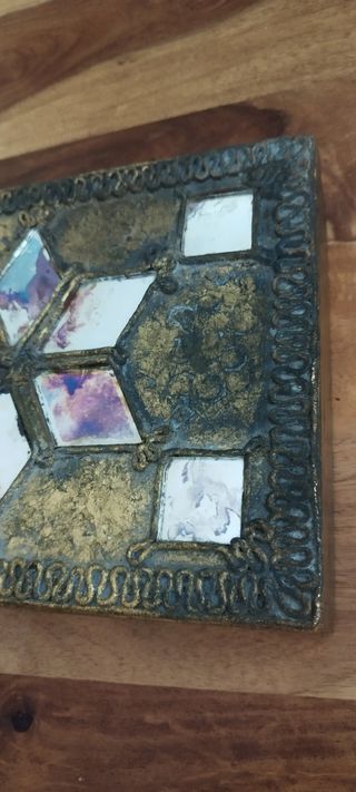 Scatola in stile veneziano in legno dorato