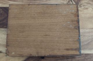 Scatola in stile veneziano in legno dorato