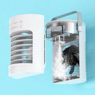 Ventilatore raffrescatore 600ml ghiaccio acqua RGB