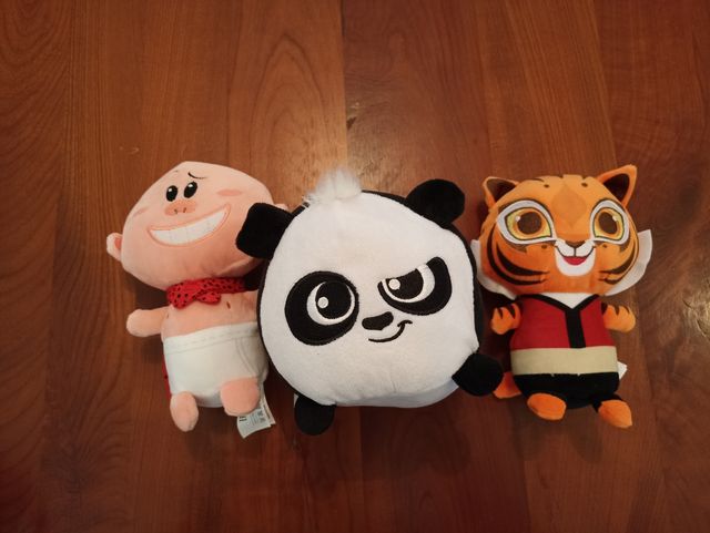 3 Peluche Kung Fu Panda