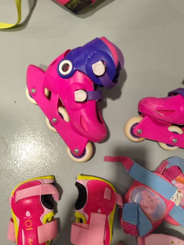 Patines evolutivos niña + protecciones