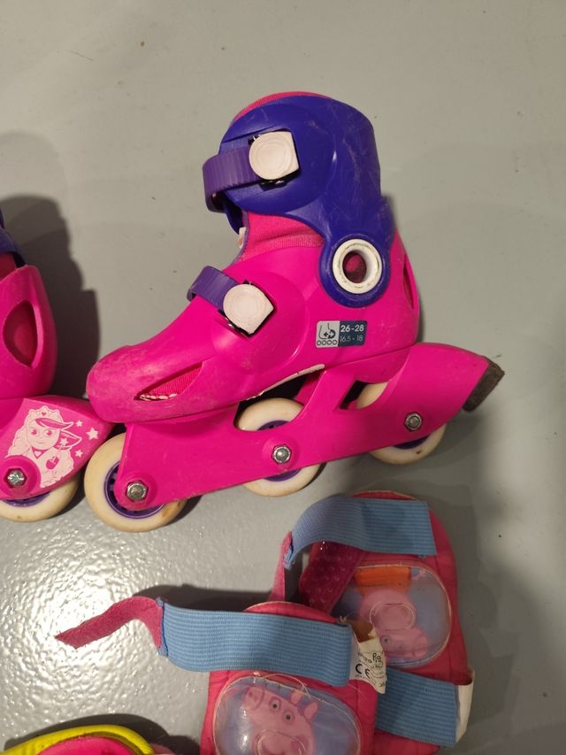 Patines evolutivos niña + protecciones