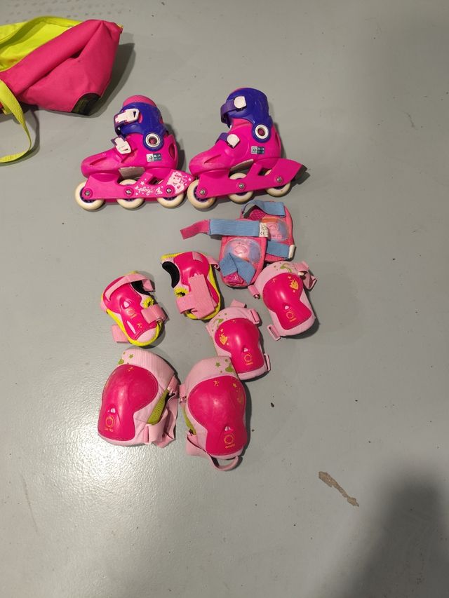 Patines evolutivos niña + protecciones