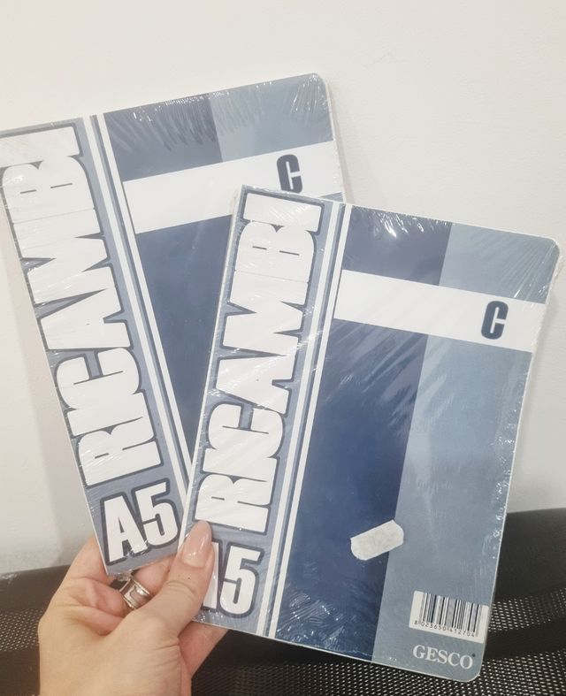 Blocchi appunti A5 Ricambi - 2pz