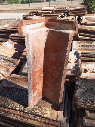 Tejas recuperadas ceramica alicantina