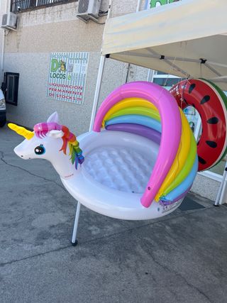 Piscina hinchable unicornio INTEX