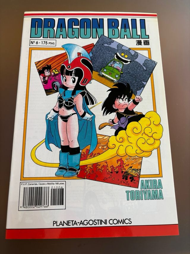 dragon ball serie blanca n6 impoluto