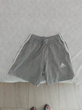 Shorts Adidas Gris Talla S