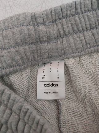 Shorts Adidas Gris Talla S