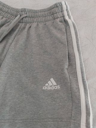 Shorts Adidas Gris Talla S