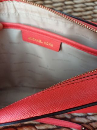 Bolso bandolera Michael Kors rojo