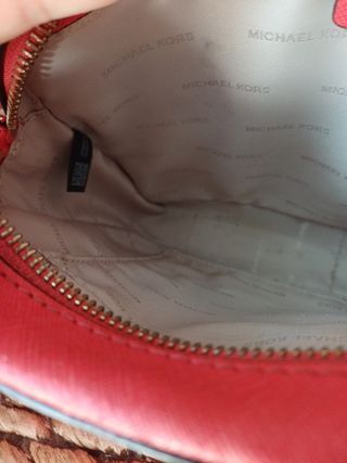 Bolso bandolera Michael Kors rojo