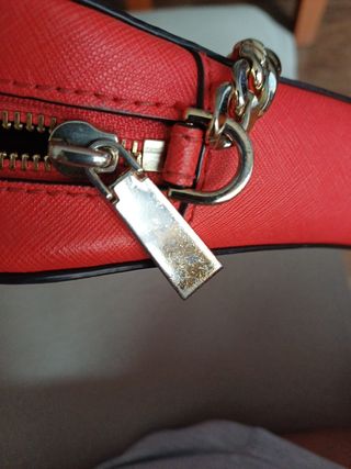 Bolso bandolera Michael Kors rojo