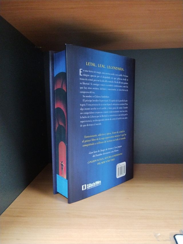 Trono de cristal (EDICIÓN ESPECIAL LIMITADA) NUEVO