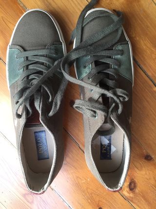 Zapatillas Ralph Lauren - Caqui - 43