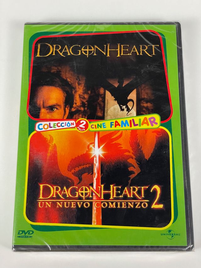 DVD Dragonheart 1 & 2 (Doblada)