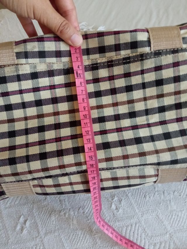 Bolso viaje marrón beige