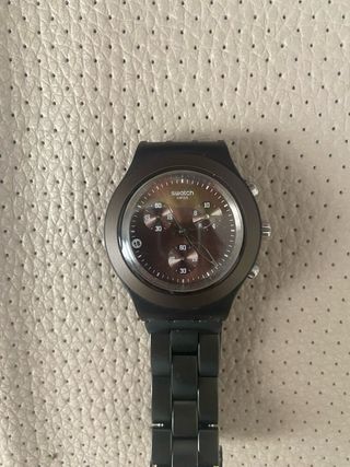 Reloj Swatch Irony Chrono marrón