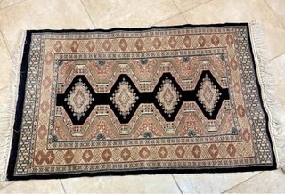 Tappeto Kashmir Lana Seta