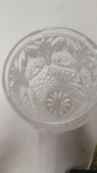 Vaso cristallo trasparente