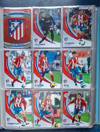 Cromos Atlético Madrid 2007-08