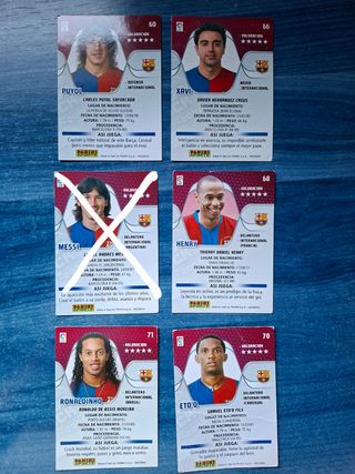 Cromos FC Barcelona 2007-08