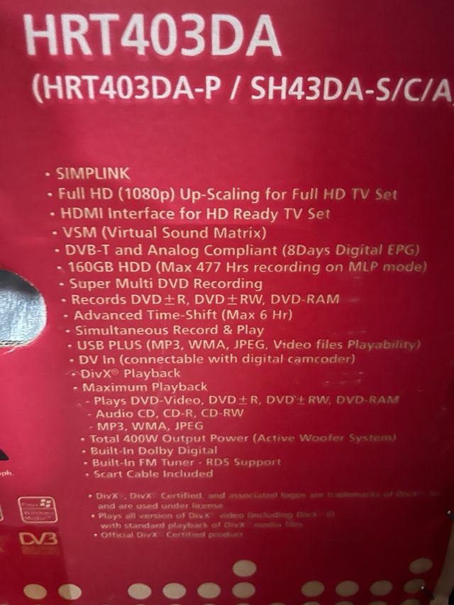 LG HRT403DA Home Cinema 3.1Ch