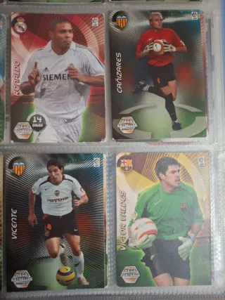 Cromos Mega Cracks 07-08: Villa & Silva